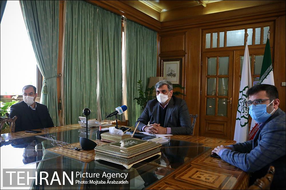 ویدئو کنفرانس شهردار تهران با شهردار بلگراد 11