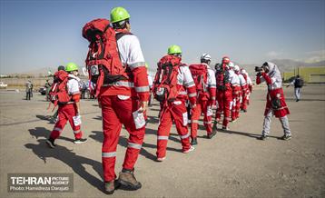 تمرین مشترک امداد هوایی تهران 28