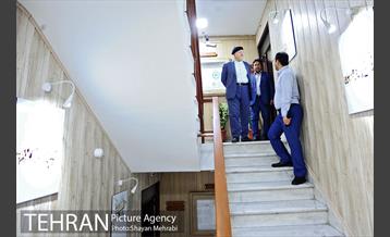 بازدید محمد جواد حق شناس از مرکز ارتباطات شهرداری تهران 5