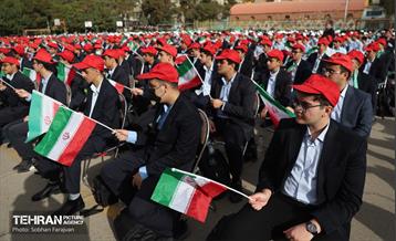 آئین بازگشایی مدرسه البرز 2