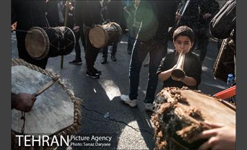 کاروان دسته بنی اسد در روز سوم شهادت امام حسین(ع) در محله سرچشمه 20