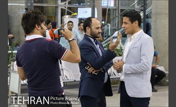 استقبال از علی رضا فغانی داور مسابقات جام کنفدراسیون ها