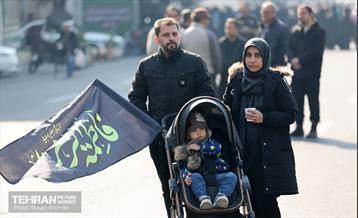 عزاداری شهادت حضرت فاطمه(س) در میدان هفت تیر 19