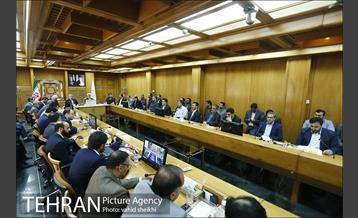 مراسم تکریم و معارفه رییس بسیج شهرداری تهران 1