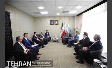 دیدار محمت دومان دبیرکل سازمان شهرهای متحد با پیروز حناچی شهردار تهران 2