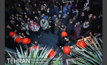 ادای احترام اهالی تئاتر به شهدای آتش نشان‎ 14