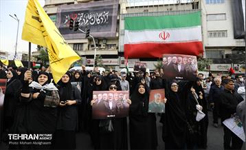 تشییع پیکر شهید اسماعیل هنیه در تهران - 2 40