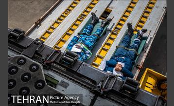 نخستین مانور امداد هوایی تهران در زمان بحران 22