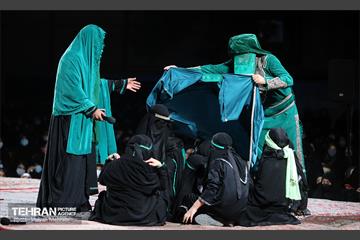 مراسم تعزیه خوانی شب عاشورا 23