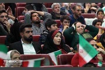 اکران عمومی فوتبال ایران_آمریکا در برج میلاد تهران  39