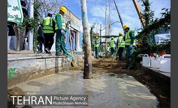 آیین کاشت 40 اصله درخت، به مناسبت چهلمین سالگرد انقلاب اسلامی باحضور شهردار تهران 43