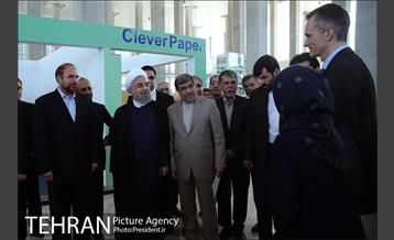 افتتاح نمایشگاه بین المللی کتاب تهران با حضور رییس جمهور 1