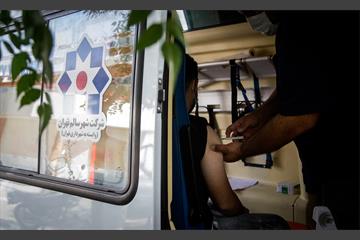 واکسیناسیون اورژانس شهر سالم در پیاده روی جاماندگان اربعین 6