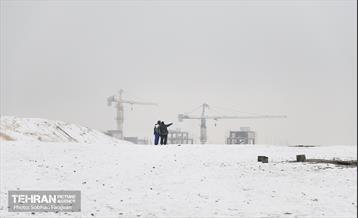 روز برفی تهران - 1 2