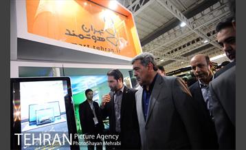 بازدید شهردار تهران از نمایشگاه الکامپ 6