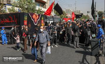 مراسم پیاده روی جاماندگان اربعین حسینی در تهران 40