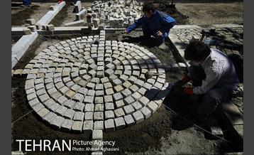 خیابان سی تیر، سنگ فرش می شود  25