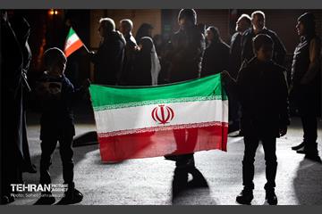 مراسم عزاداری شهادت رهبر انقلاب اسلامی در میدان شهدای هفتم تیر 22