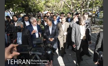 بازدید شهردار تهران از نوروزگاه بلوار کشاورز 11