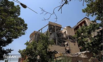 بازدید از مناطق تخریب شده حملات رژیم صهیونی 2