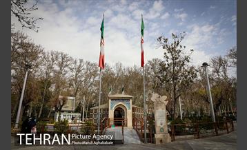 غبارروبی مزار شهدای گمنام فدک 12