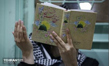 مراسم احیای شب نوزدهم در امامزاده سید جعفر و حمیده خاتون(ع) 13