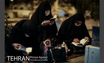 احیا شب نوزدهم ماه مبارک رمضان در بهشت زهرا(س) 9