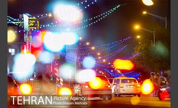 آذین بندی خیابان های تهران به مناسبت نیمه شعبان 25