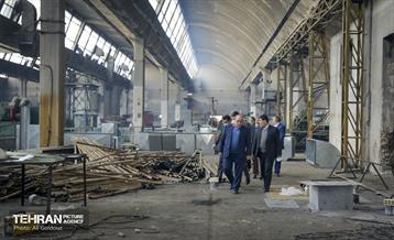 بازدید شهردار منطقه 21 از کارخانه ارج 10