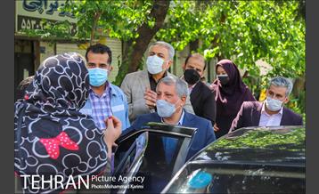 بازدید محسن هاشمی از منطقه 16