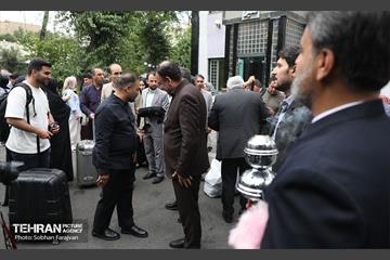 مراسم بدرقه کاروان اعزامی کارکنان شهرداری تهران به عتبات عالیات 11