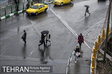 باران بهاری در تهران 23