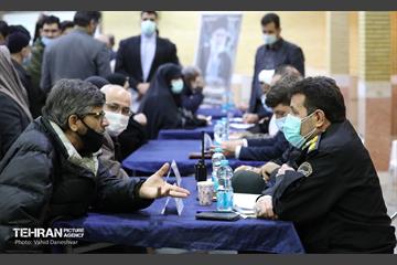 میز خدمت در مسجد جامع ابوذر منطقه ۱۷