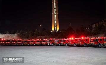 رونمایی از تجهیزات جدید سازمان آتش نشانی تهران  6