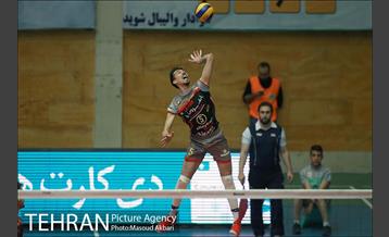 دیدار تیم های والیبال بانک سرمایه  و سایپا تهران