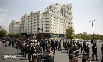 دسته عزاداری دانشگاه امام صادق(ع) در ظهر تاسوعا 17