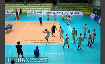 تمرین شاداب شاگردان ایگور