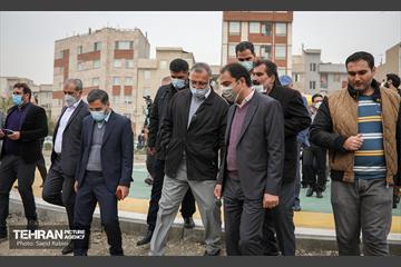بازدید شهردار تهران از باغ‌راه حضرت فاطمه زهرا (س) 22
