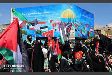 راهپیمایی وز قدس در پایتخت 44