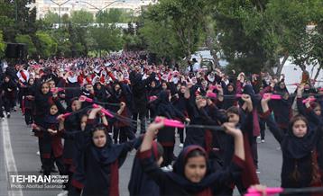 برگزاری بزرگترین اجتماع ورزشی دختران شهر تهران در منطقه۸‌ 16