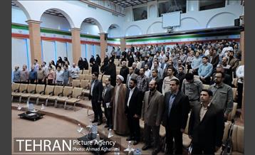 مراسم یادبود ایثارگران و شهدای حرم شهرداری تهران 1