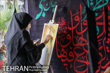 عزادارای ایام فاطمیه در میدان ابوذر 6