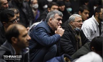 تشییع پیکر شهید گمنام در مسجد حجت(عج) 10
