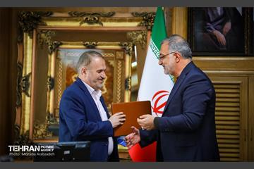 آیین تکریم و معارفه رئیس مرکز مطالعات و برنامه‌ریزی شهر تهران 13