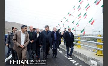افتتاح فاز نخست پروژه بزرگراه شهید رستگاری 35