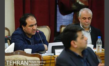 نشست شورای معاونین، مشاوران و شهرداران مناطق ۲۲گانه و مراسم تکریم و معارفه فرمانده یگان حفاظت شهرداری تهران 4