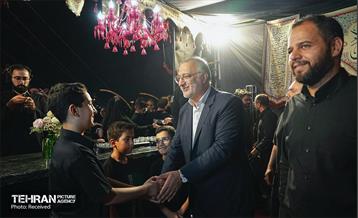 بازدید شهردار تهران از رویداد محرم شهر 14