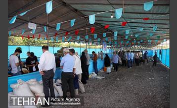 مرکز عرضه دام بهداشتی به مناسبت عید قربان در منطقه 14