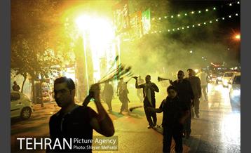 مراسم عزاداری حسینی در خیابان رودکی 36