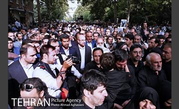 تشییع پیکر شهید آتشنشان علی قانع 10